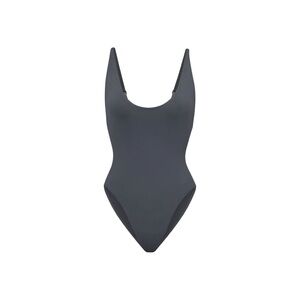 SKIMS Dark Gray One-Piece Swimsuit